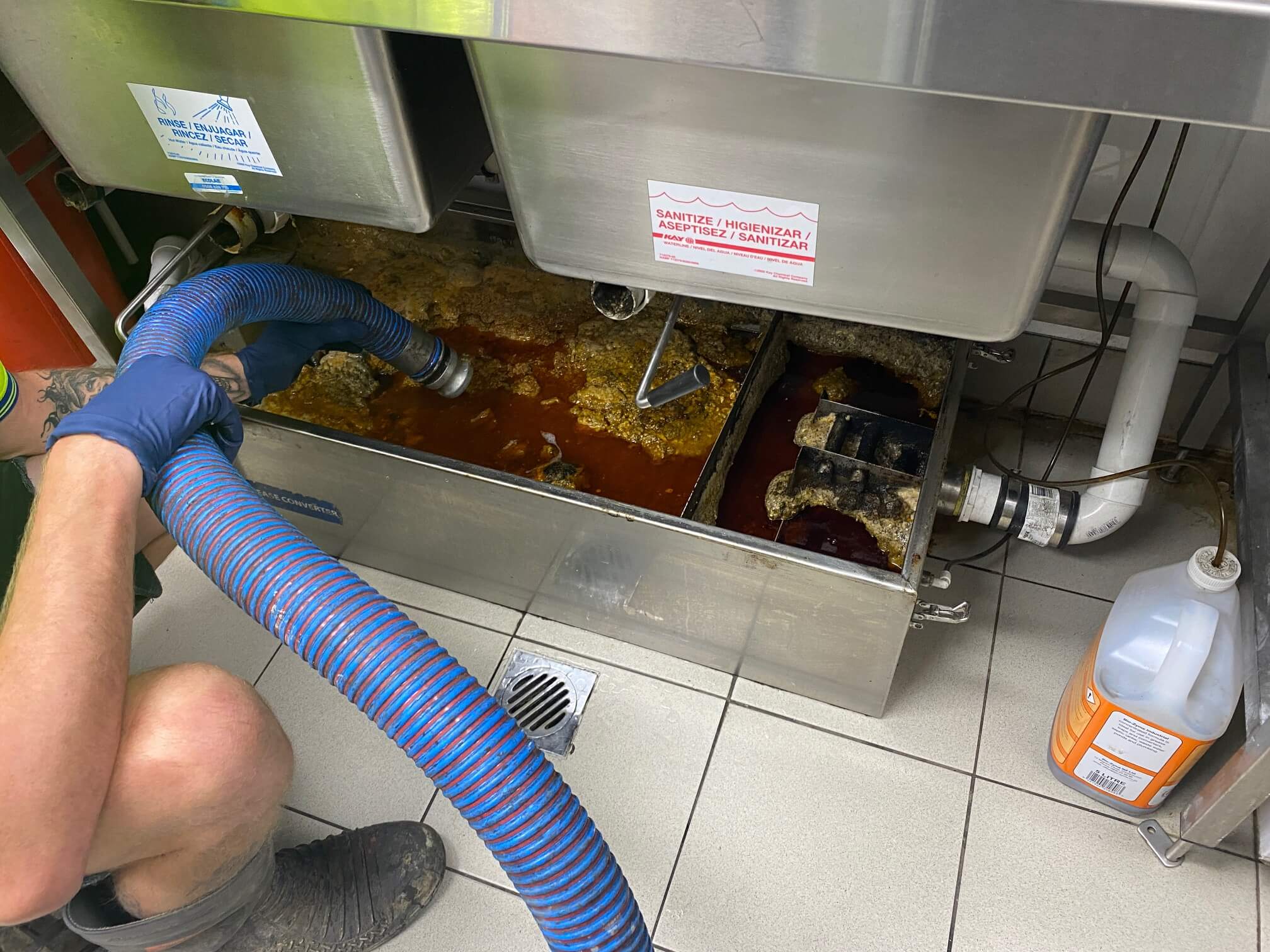 Grease Trap Cleaning in Chantilly